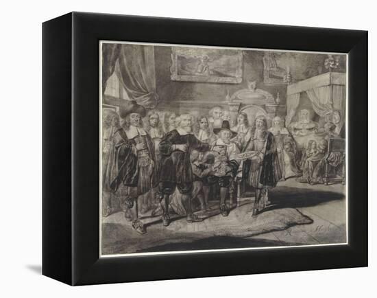 The Circumcision-Romeyn De Hooghe-Framed Premier Image Canvas