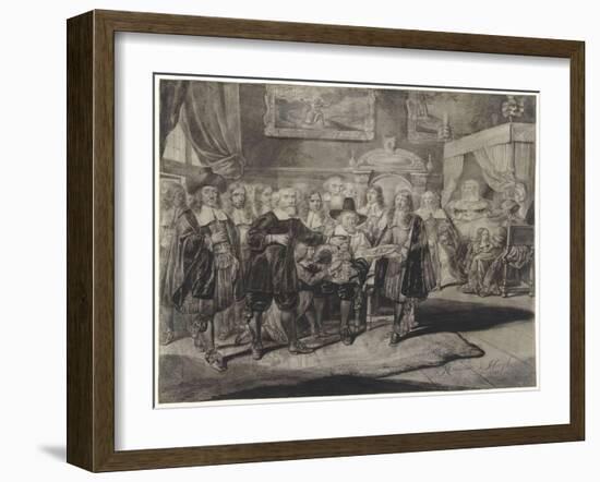 The Circumcision-Romeyn De Hooghe-Framed Giclee Print