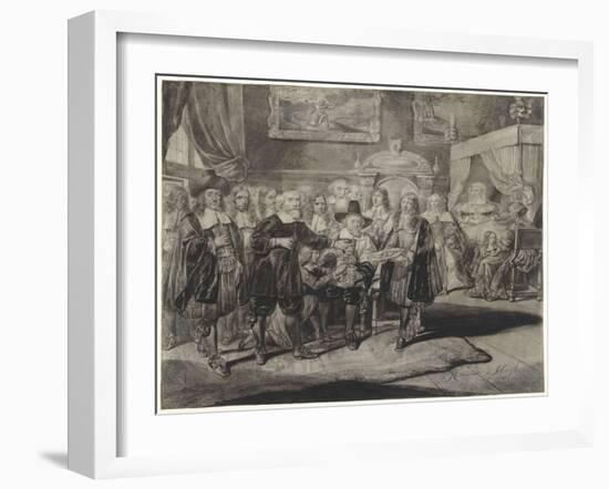 The Circumcision-Romeyn De Hooghe-Framed Giclee Print