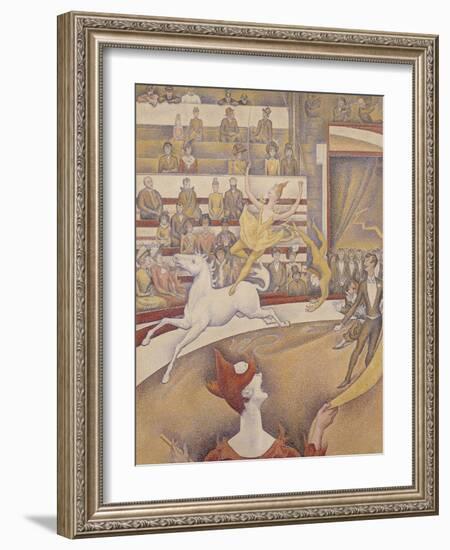 The Circus, 1891-Georges Seurat-Framed Giclee Print