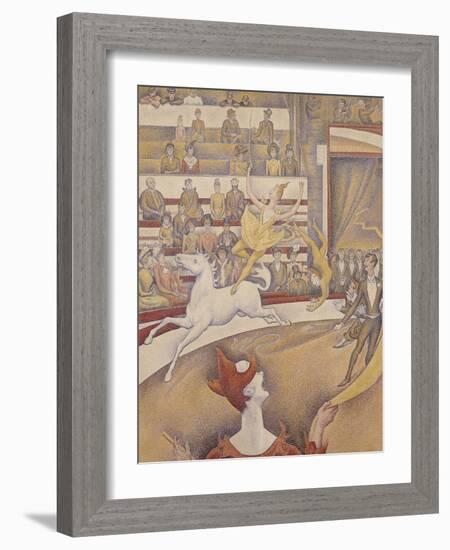 The Circus, 1891-Georges Seurat-Framed Giclee Print