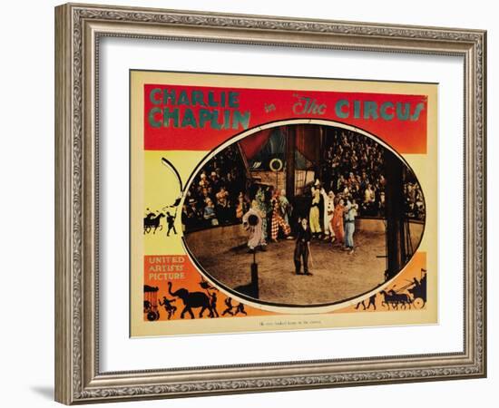 The Circus, 1919-null-Framed Art Print