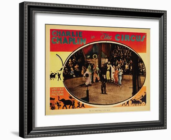 The Circus, 1919-null-Framed Art Print