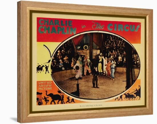 The Circus, 1919-null-Framed Stretched Canvas