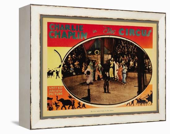 The Circus, 1919-null-Framed Stretched Canvas