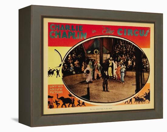 The Circus, 1919-null-Framed Stretched Canvas