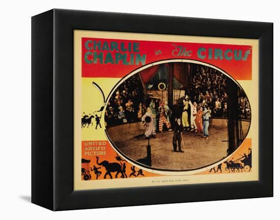 The Circus, 1919-null-Framed Stretched Canvas