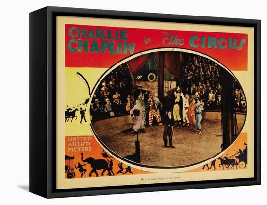 The Circus, 1919-null-Framed Stretched Canvas