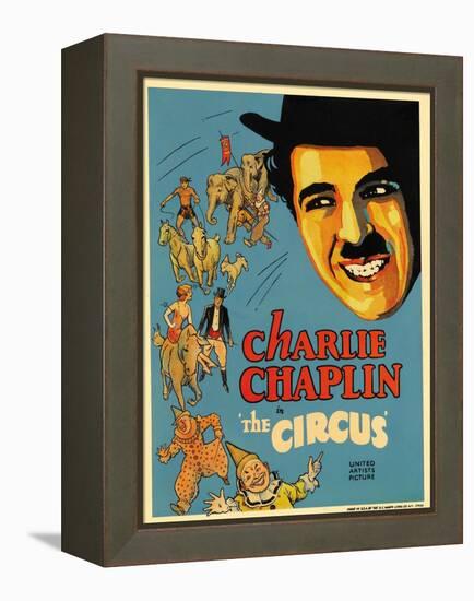 The Circus, 1928, Directed by Charles Chaplin-null-Framed Premier Image Canvas