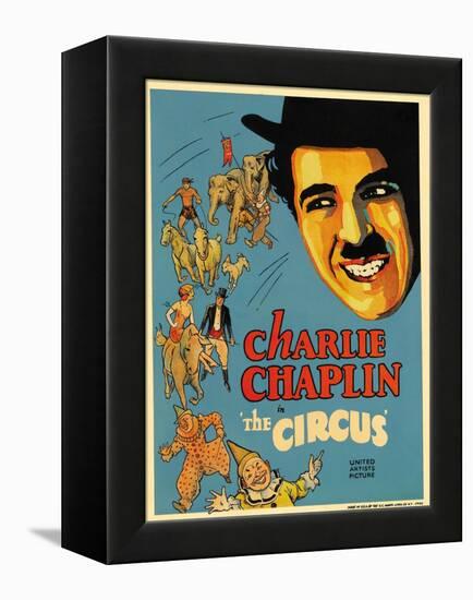 The Circus, 1928, Directed by Charles Chaplin-null-Framed Premier Image Canvas