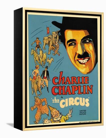 The Circus, 1928, Directed by Charles Chaplin-null-Framed Premier Image Canvas