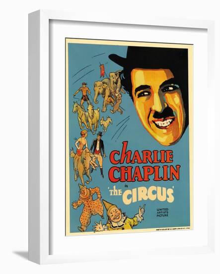 The Circus, 1928, Directed by Charles Chaplin-null-Framed Giclee Print