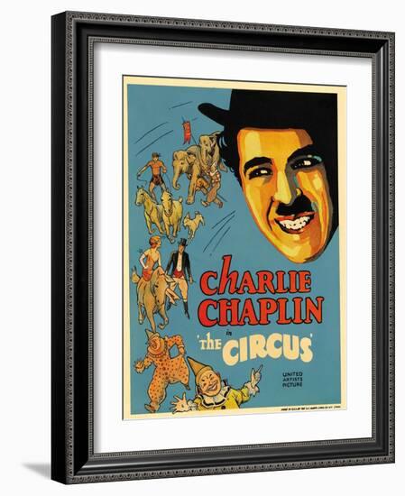 The Circus, 1928, Directed by Charles Chaplin-null-Framed Giclee Print