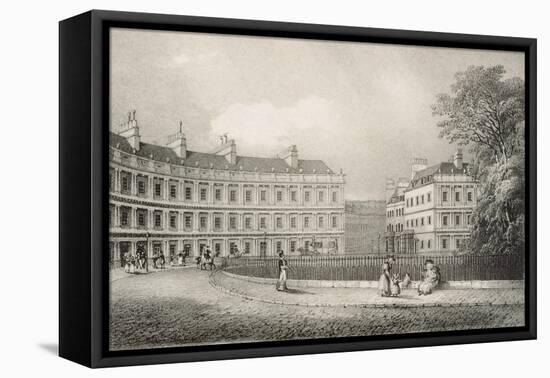 The Circus, Bath, C.1883-R. Woodroffe-Framed Premier Image Canvas