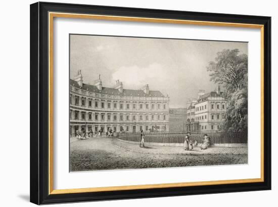 The Circus, Bath, C.1883-R. Woodroffe-Framed Giclee Print