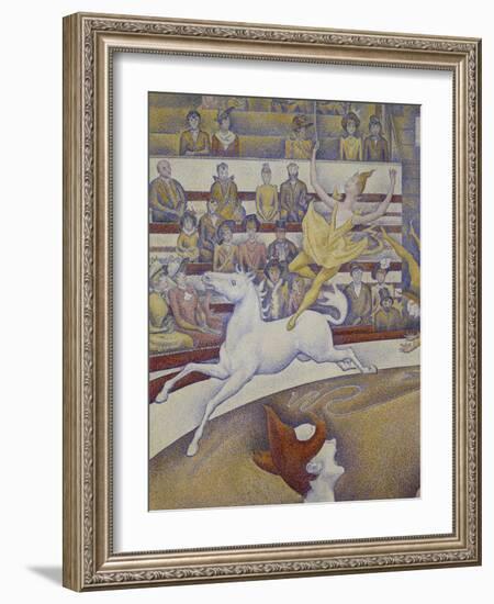 The Circus, c.1891-Georges Seurat-Framed Giclee Print