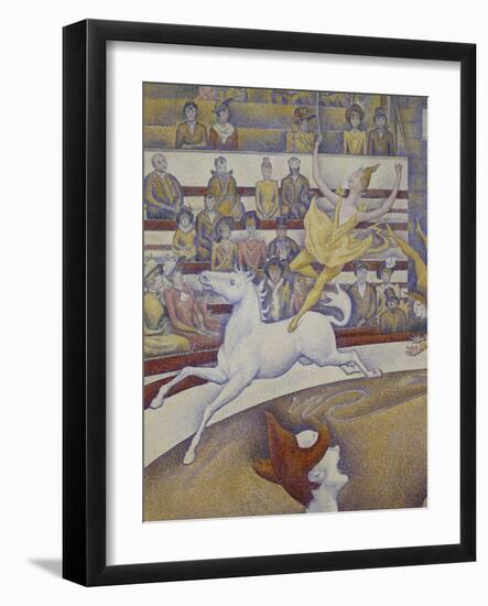 The Circus, c.1891-Georges Seurat-Framed Giclee Print