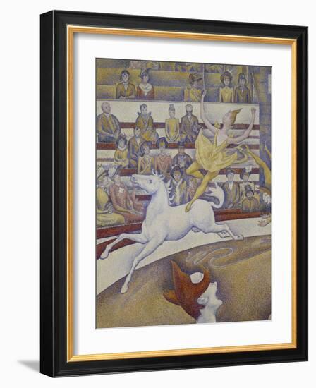 The Circus, c.1891-Georges Seurat-Framed Giclee Print