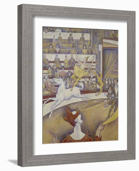 The Circus, c.1891-Georges Seurat-Framed Giclee Print