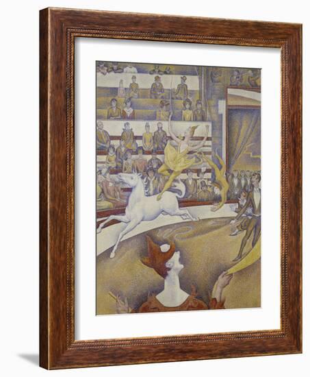 The Circus, c.1891-Georges Seurat-Framed Giclee Print