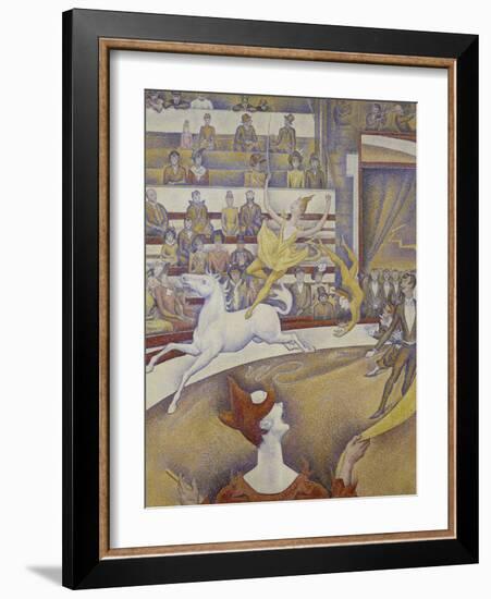 The Circus, c.1891-Georges Seurat-Framed Giclee Print