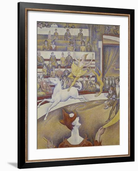 The Circus, c.1891-Georges Seurat-Framed Giclee Print