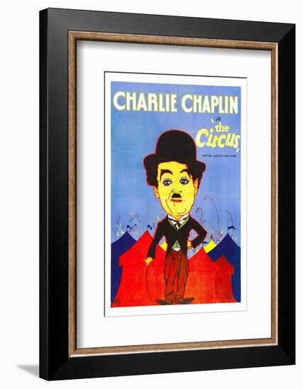 The Circus, Charlie Chaplin, 1928-null-Framed Photo