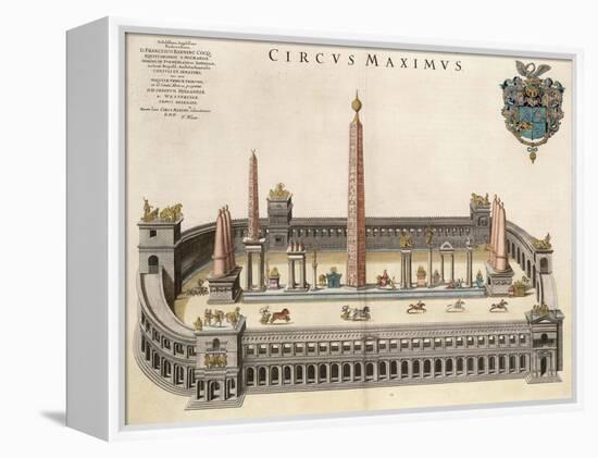 The Circus Maximus (From the Atlas Van Loo)-Joan Blaeu-Framed Premier Image Canvas