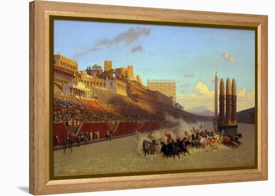 The Circus Maximus-Jean-Léon Gerôme-Framed Premier Image Canvas