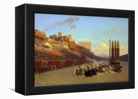 The Circus Maximus-Jean-Léon Gerôme-Framed Premier Image Canvas