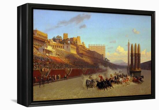 The Circus Maximus-Jean-Léon Gerôme-Framed Premier Image Canvas