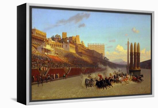 The Circus Maximus-Jean-Léon Gerôme-Framed Premier Image Canvas