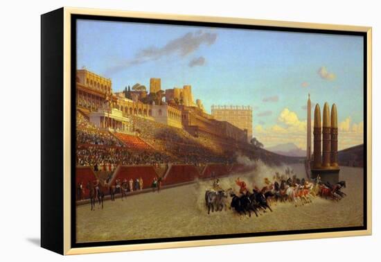 The Circus Maximus-Jean-Léon Gerôme-Framed Premier Image Canvas