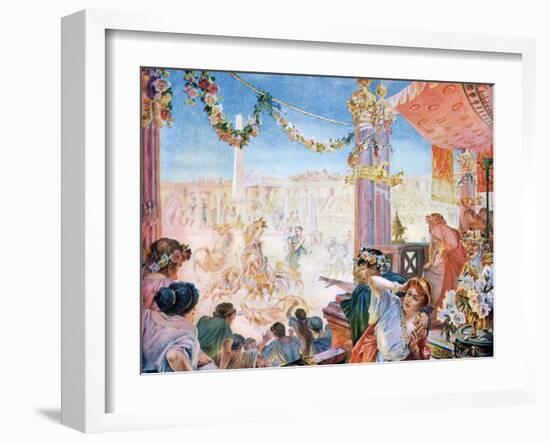 The Circus of Nero or the Circus of Caligula, Rome-Heilbronn-Framed Giclee Print