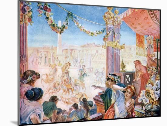 The Circus of Nero or the Circus of Caligula, Rome-Heilbronn-Mounted Giclee Print