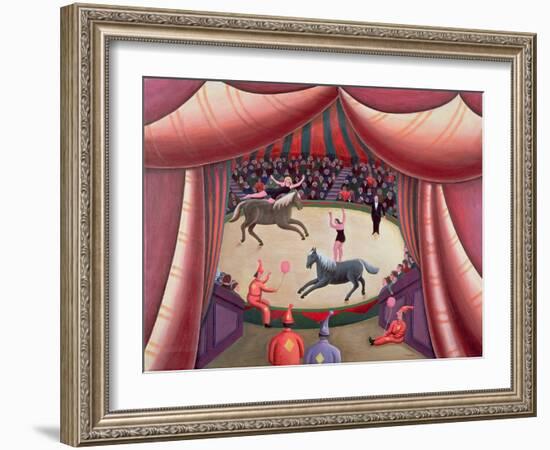 The Circus Ring-Jerzy Marek-Framed Giclee Print