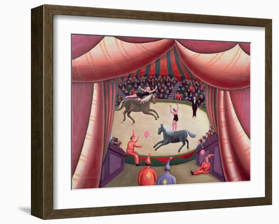 The Circus Ring-Jerzy Marek-Framed Giclee Print