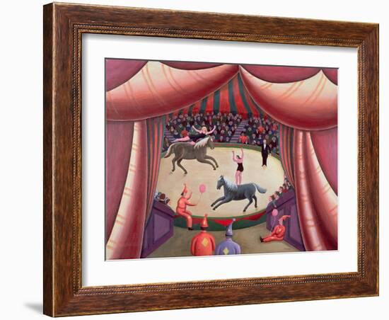 The Circus Ring-Jerzy Marek-Framed Giclee Print