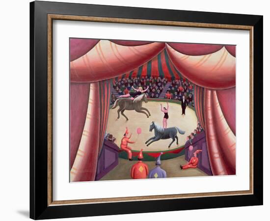 The Circus Ring-Jerzy Marek-Framed Giclee Print