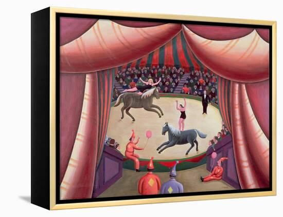 The Circus Ring-Jerzy Marek-Framed Premier Image Canvas
