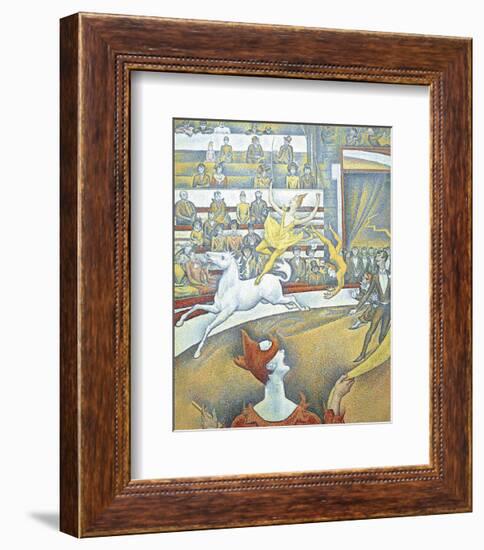 The Circus-Georges Seurat-Framed Art Print