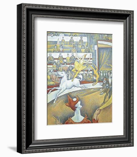 The Circus-Georges Seurat-Framed Art Print