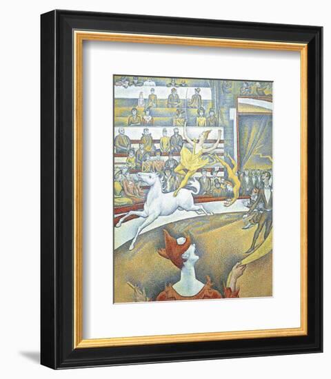 The Circus-Georges Seurat-Framed Art Print