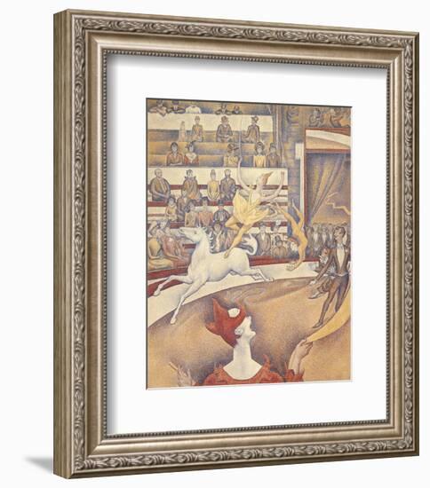 The Circus-Georges Seurat-Framed Art Print