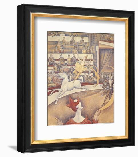 The Circus-Georges Seurat-Framed Art Print