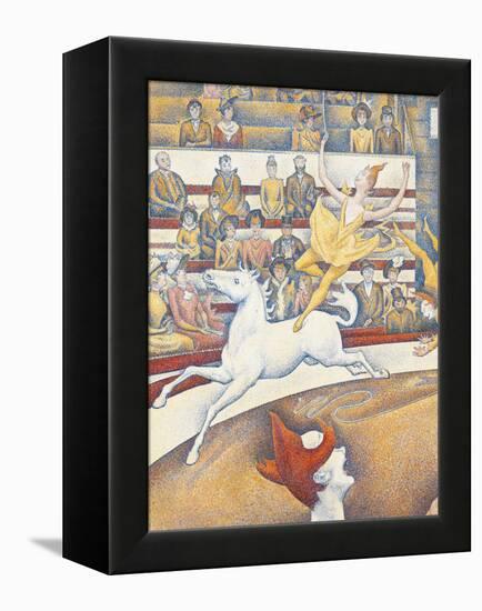 The Circus-Georges Seurat-Framed Premier Image Canvas