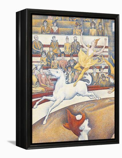 The Circus-Georges Seurat-Framed Premier Image Canvas