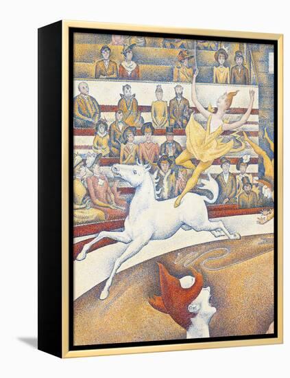 The Circus-Georges Seurat-Framed Premier Image Canvas