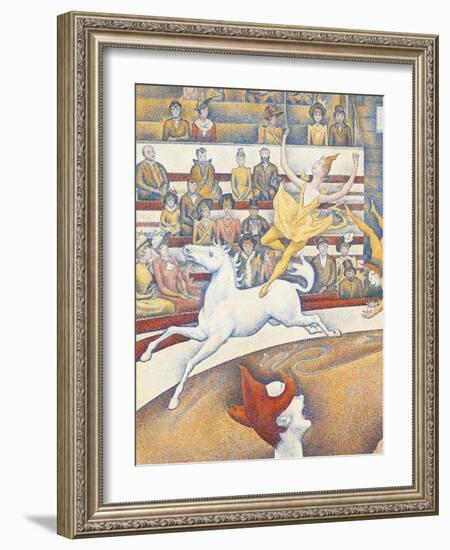 The Circus-Georges Seurat-Framed Giclee Print