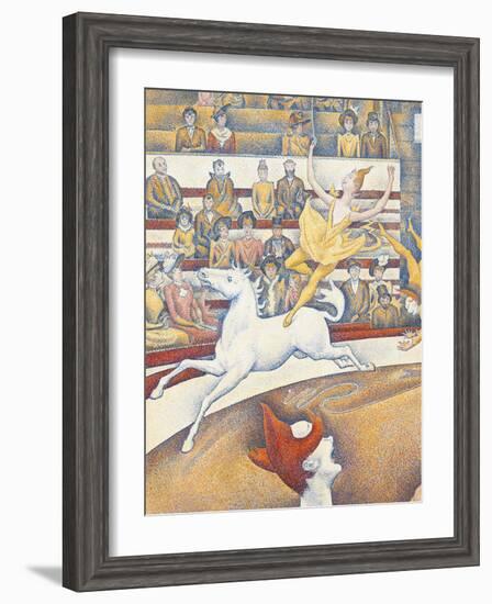 The Circus-Georges Seurat-Framed Giclee Print